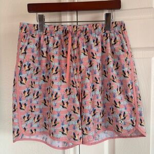 Burlebo Mallard Duck Swim Trunks Size M